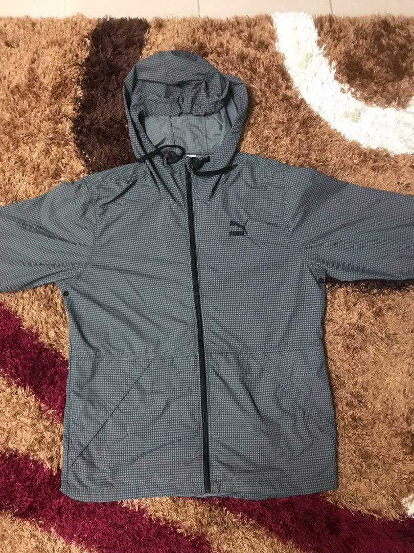 raincoat with sweater