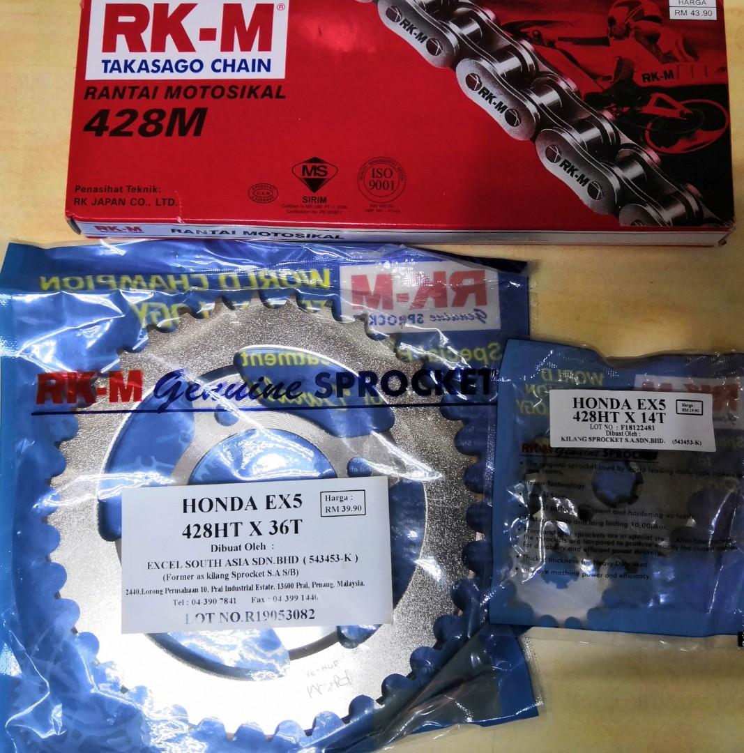 Rantai outlet motor ex5