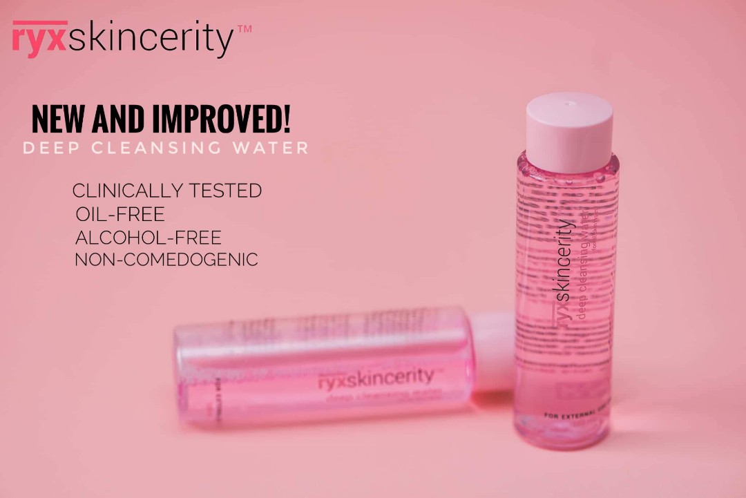 ryx deep cleansing water