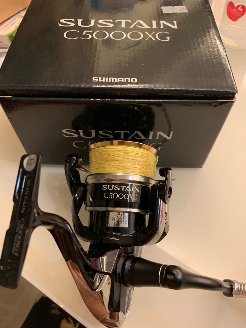Shimano Sustain 2018 5000XG, Sports Equipment, Fishing on Carousell