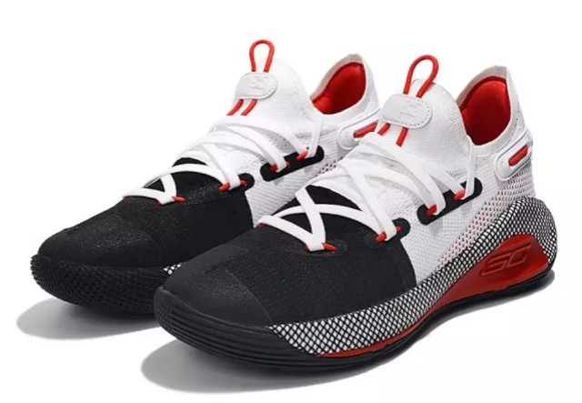 Steph Curry 6 Red Black White Size 42 Men s Fashion Footwear