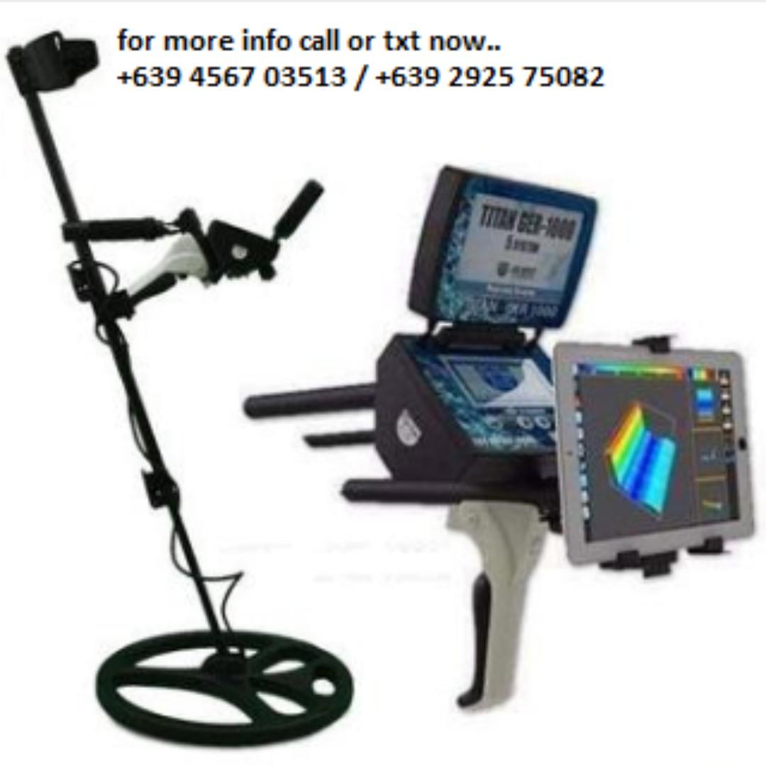 Titan Ger 1000 Gold Metal Detector 3d Scanner For Treasure Hunting