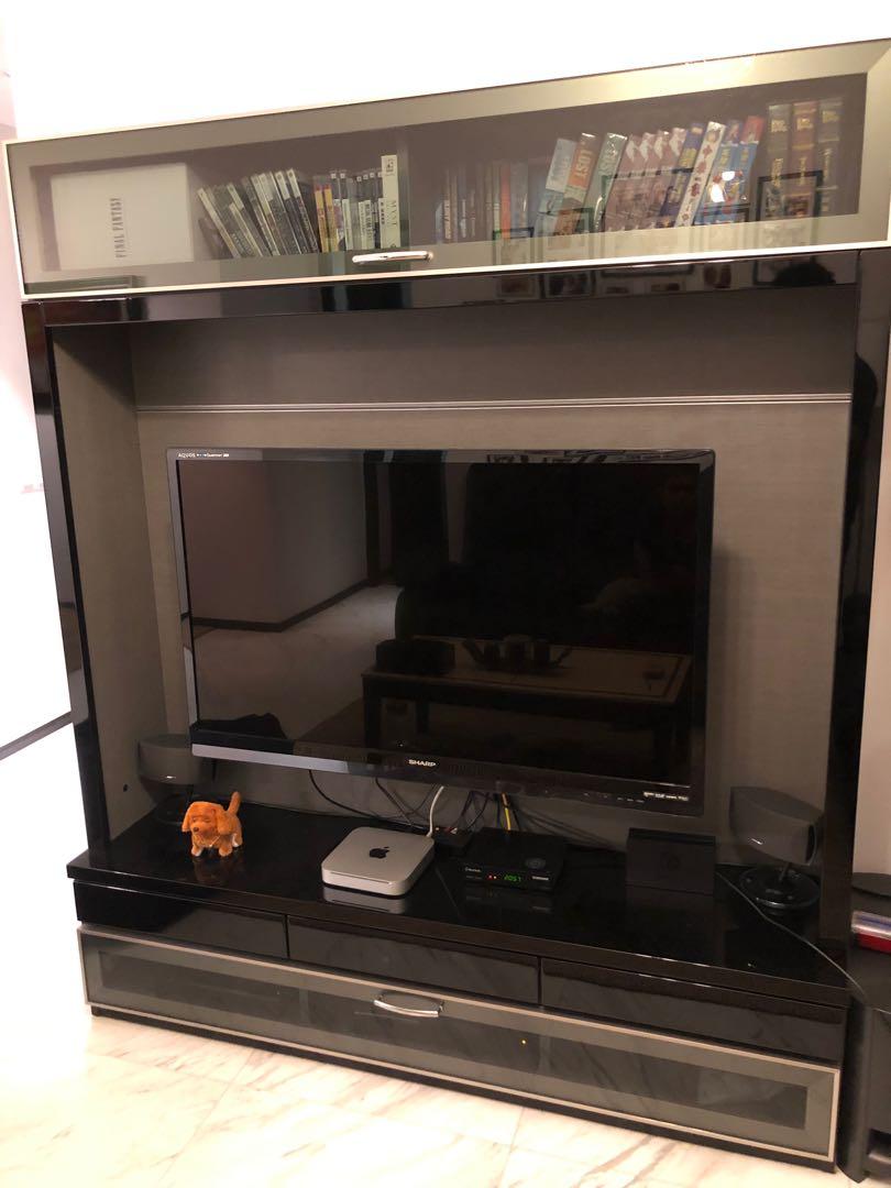 Tv Cabinet With Inner Wall Mount Furniture Others On Carousell