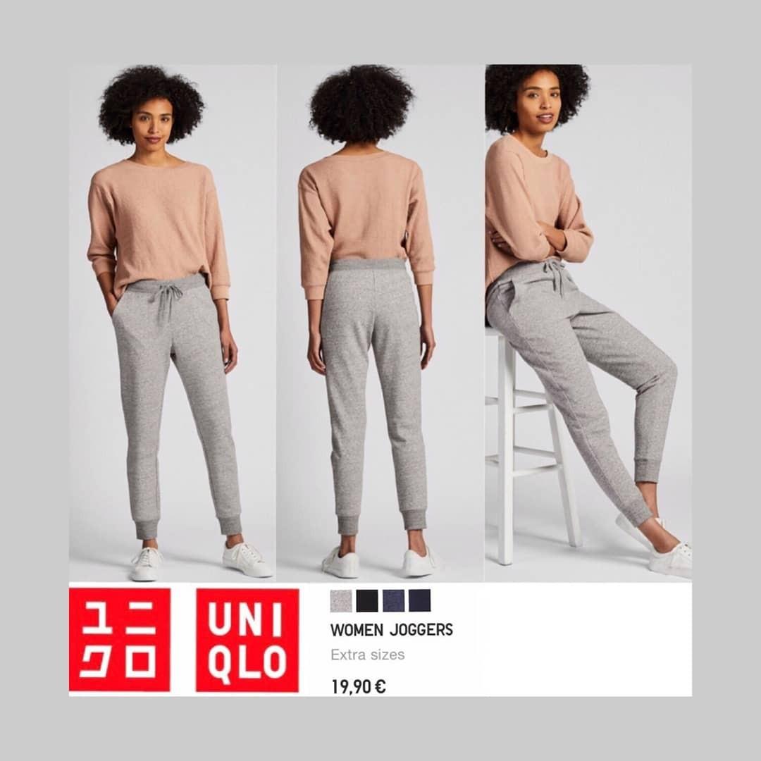 UNIQLO JOGGER PANTS, Fesyen Wanita 