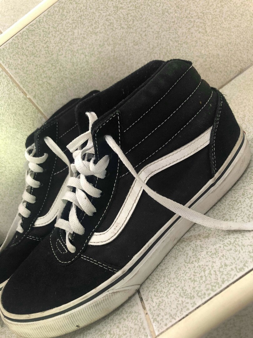 vans high cut price