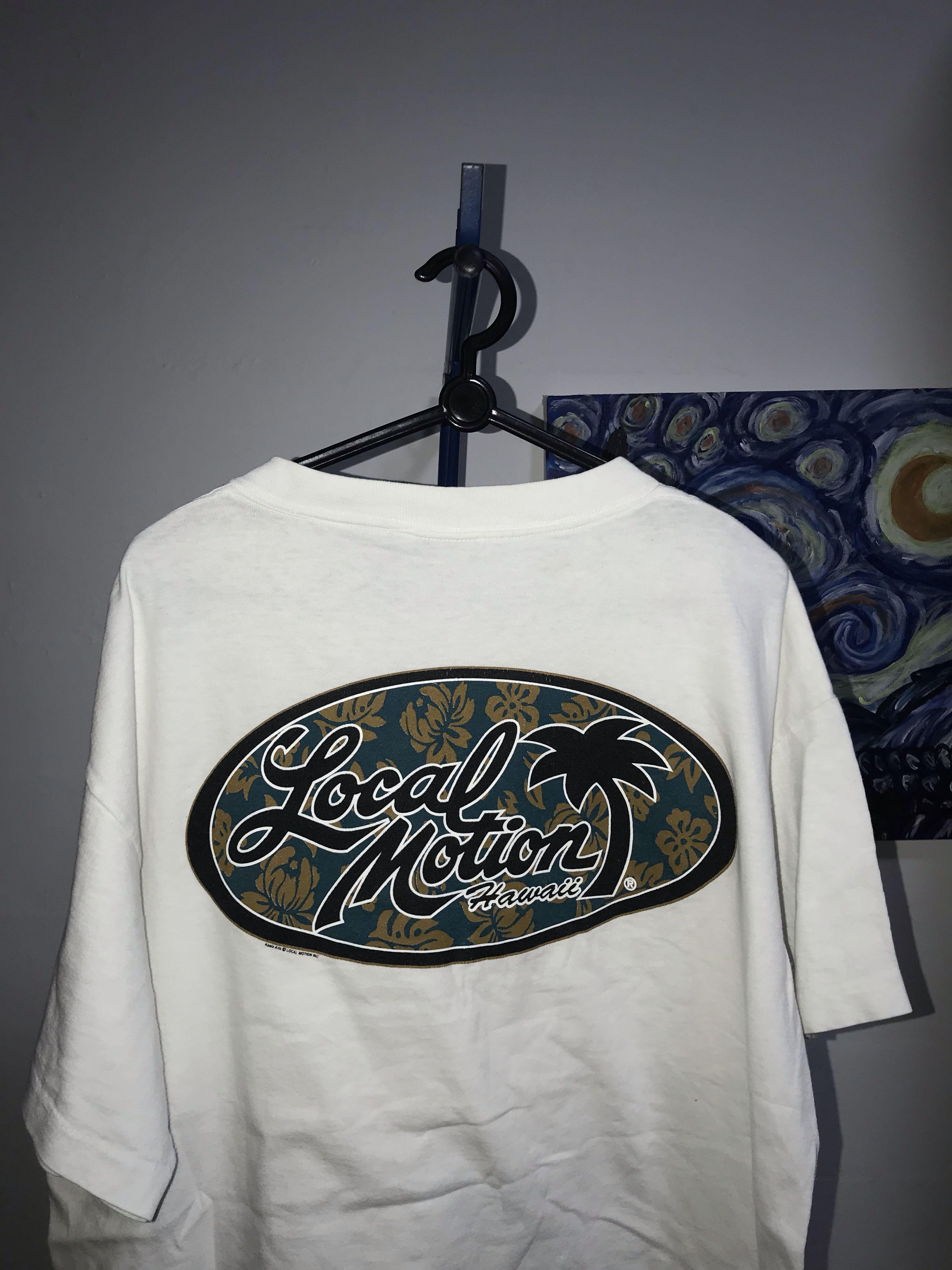 Vintage 90s Local Motion Made in Hawaii Tshirt Size L