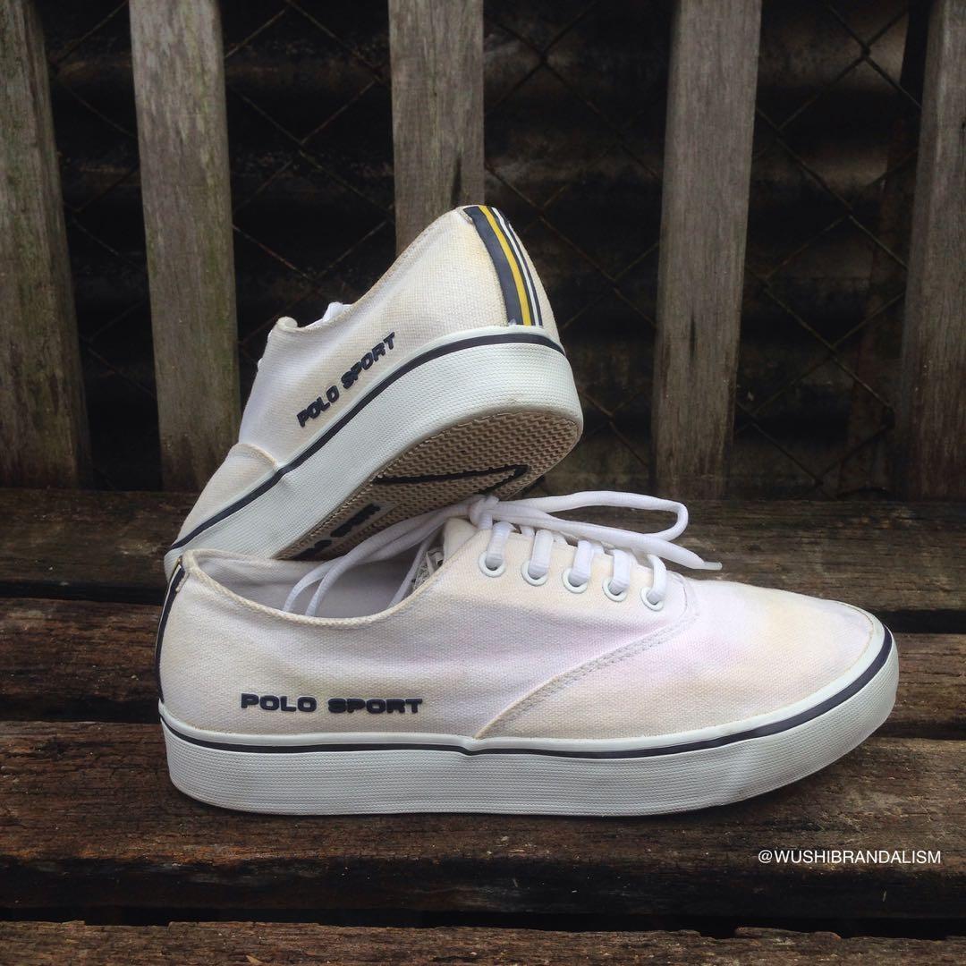 Vintage polo sport shoes top