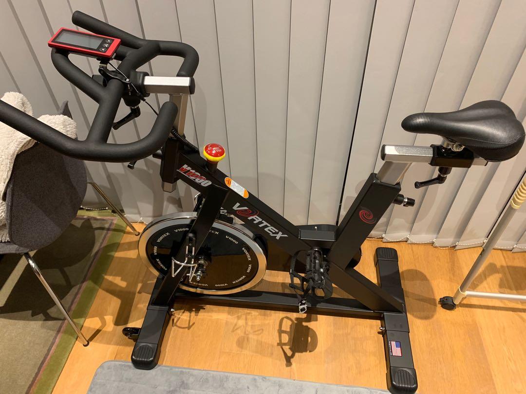 Vortex V1000 Spinning Exercise Bike with Screen Sports Equipment Exercise Fitness Cardio Fitness Machines on Carousell