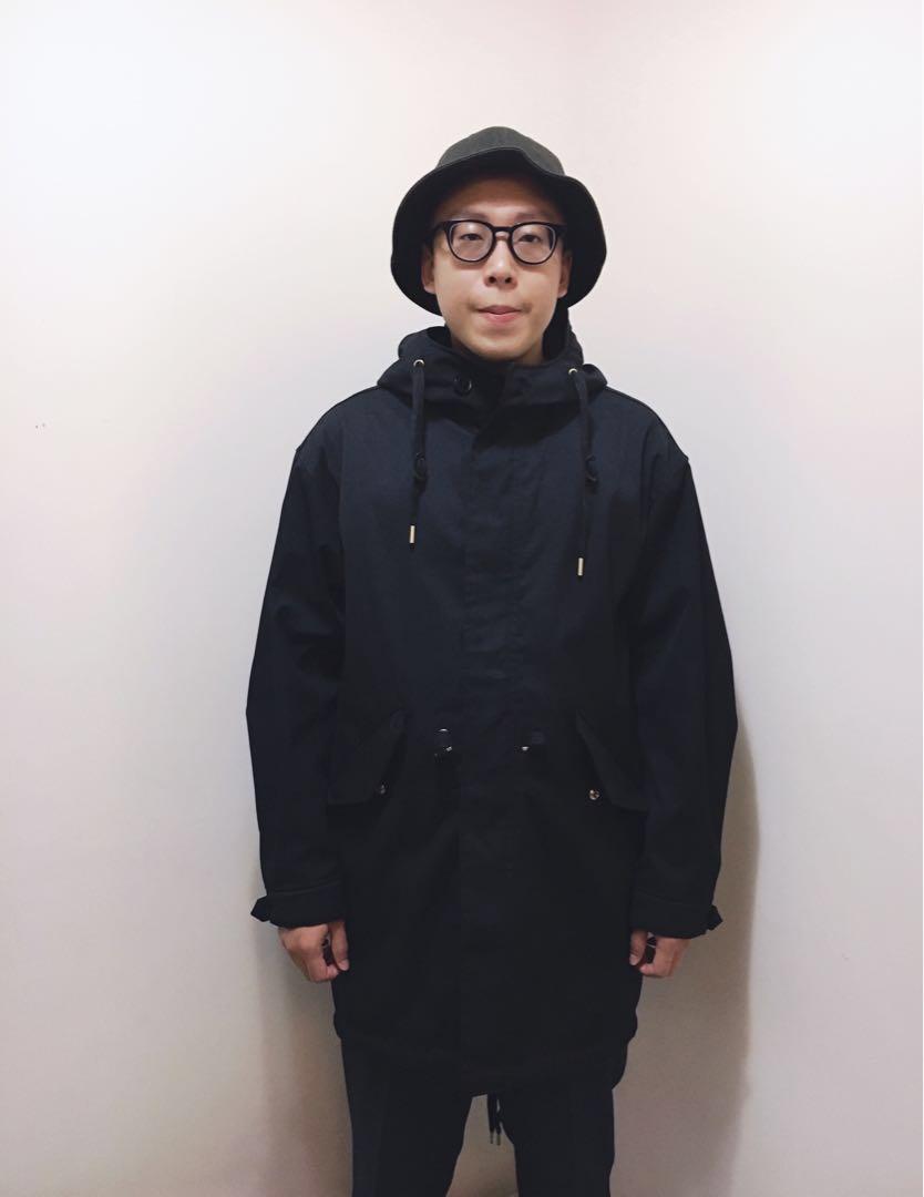 zara fishtail parka