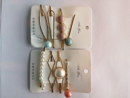 Ladies clips 3 pieces per set