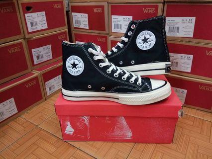 Sepatu Converse 70s High Black Black Egret Sepatu Converse 70s High Black Black Egret