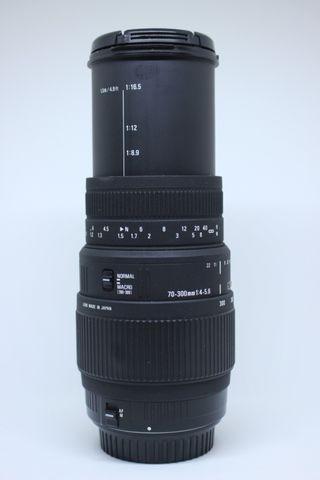 Sigma 70-300mm telephoto lens