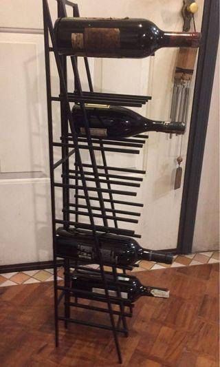 Steel Wine Rack