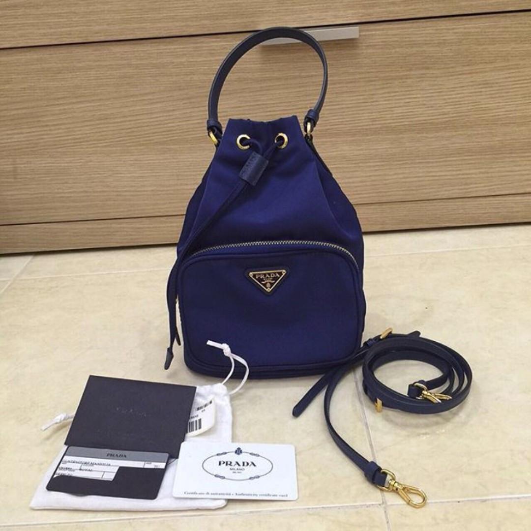 prada tessuto sling bag