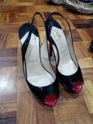 Authentic Louboutin Peep Toe
