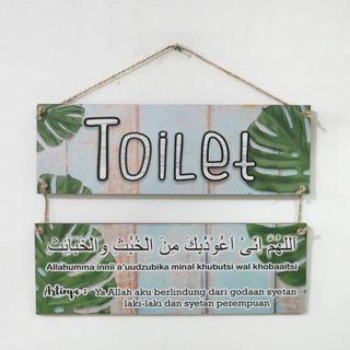 Dekorasi Rumah Doa Masuk Toilet