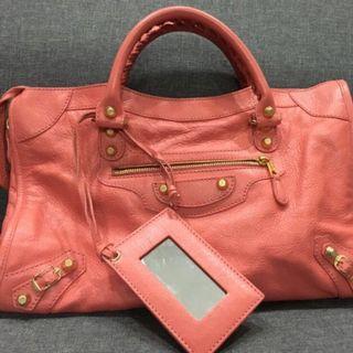 Balenciaga Classic City Giant 12 GHW in Rose Azalee