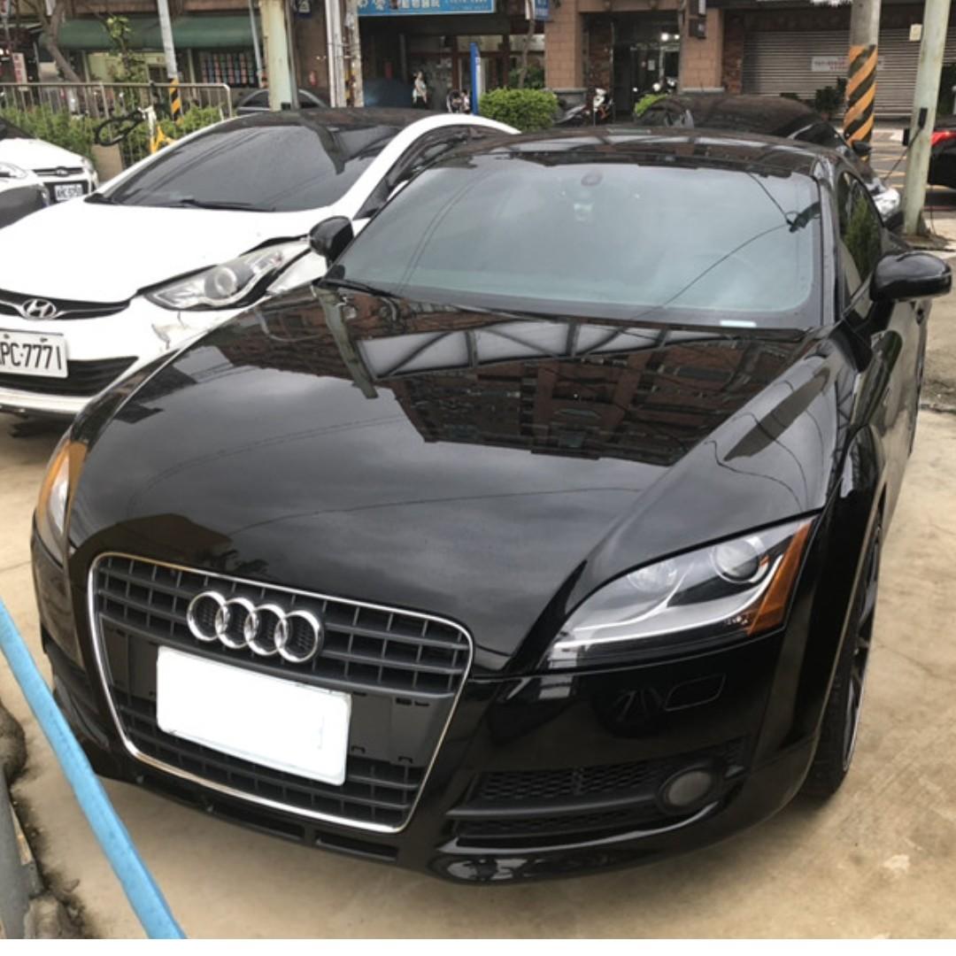 小洋嚴選中古車 08年audi Tt 目前針對各種條件享有優惠方案職軍原住民更享有特別方案無保人免頭款超低月付