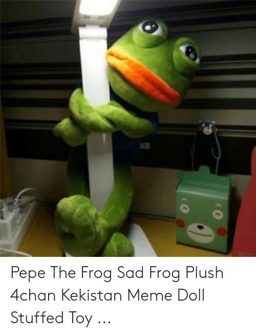 pepe frog doll