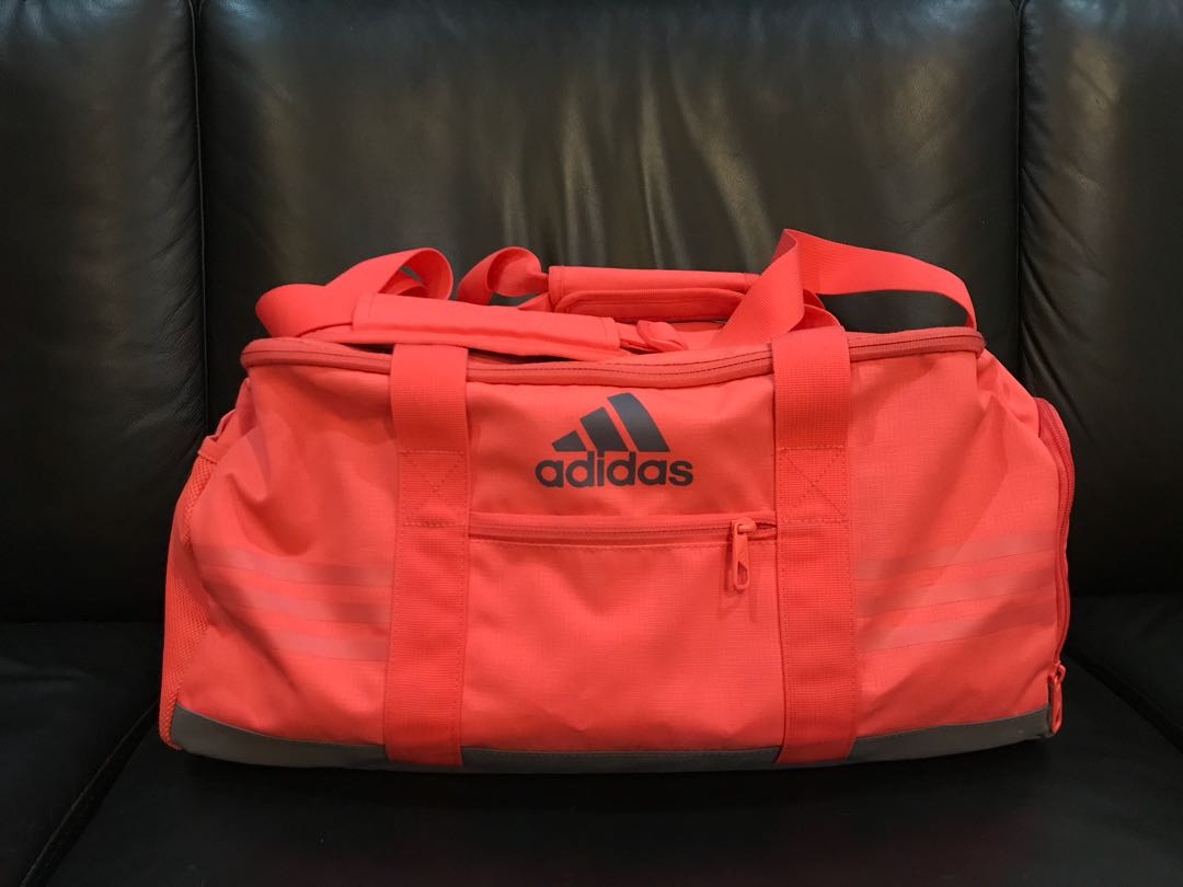 Adidas Gym Bag duffel duffle , Luxury, Bags & Wallets on Carousell