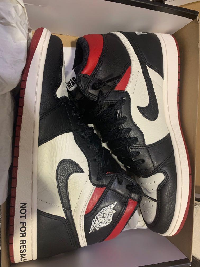 nike aj1 not for resale