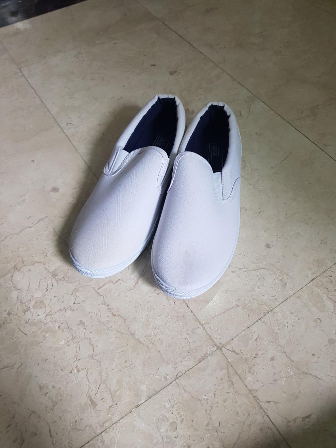 asos mens white shoes