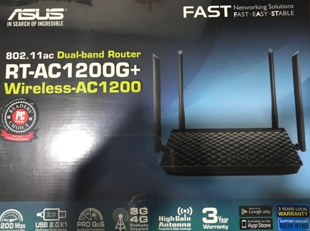 ASUS ROUTER 1200, Computers & Tech, Parts & Accessories, Networking on ...