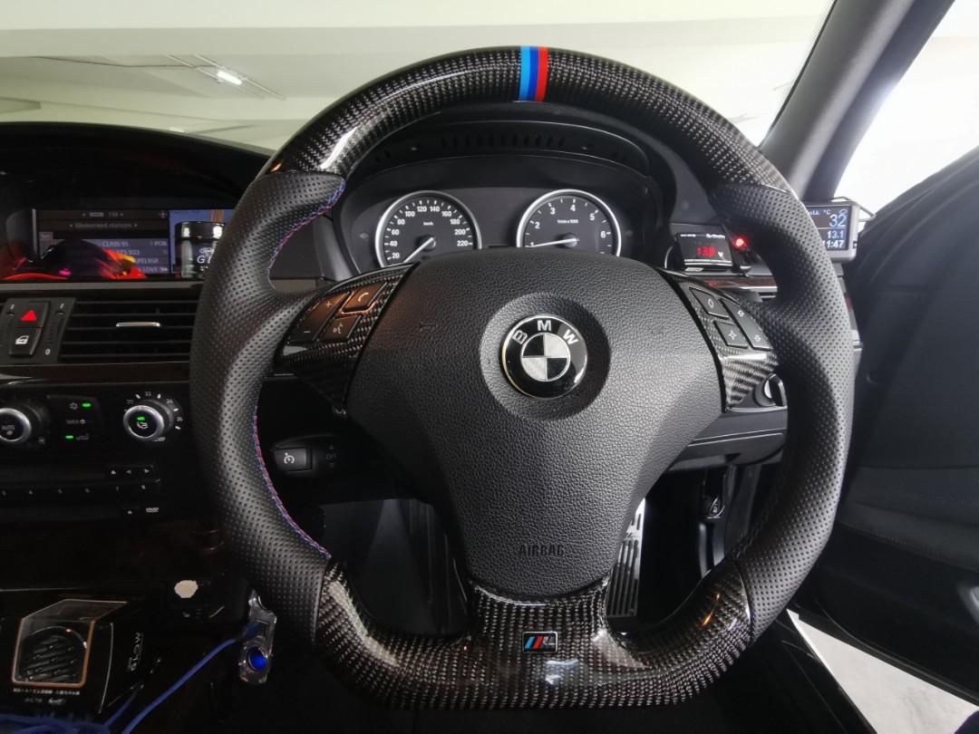 Bmw e60 custom steering outlet wheel