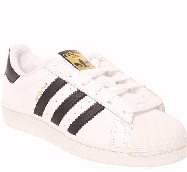 BNIB Adidas Superstar Classic Original Sneakers in Black/White, Women's  Fashion, Shoes, Sneakers on Carousell