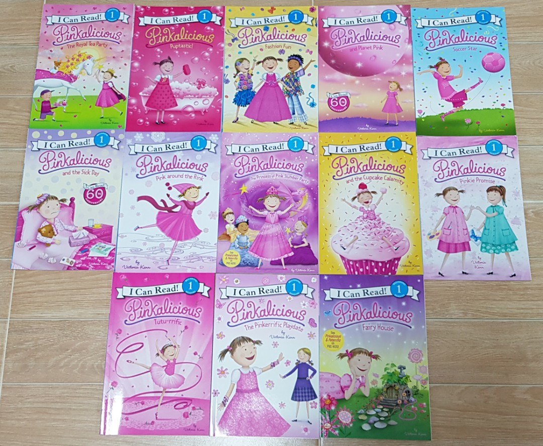 Brand New I Can Read! Pinkalicious 13 books set, Hobbies & Toys 