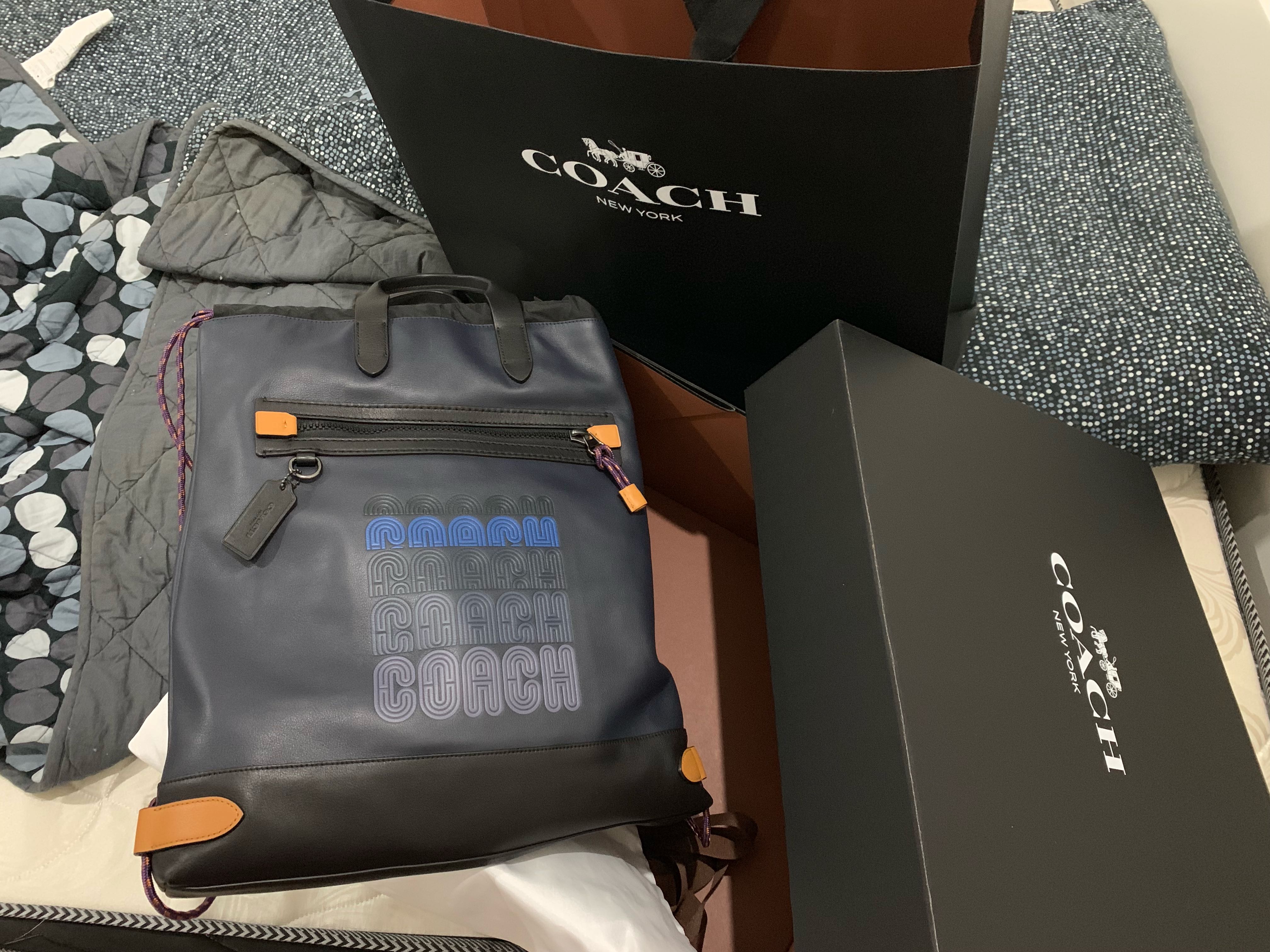 Drawstring backpack academy store