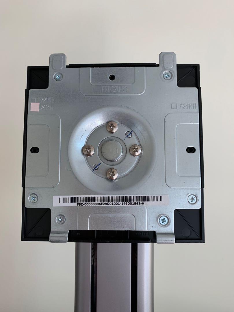 Dell P series monitor stand height, tilt, rotation adjustment