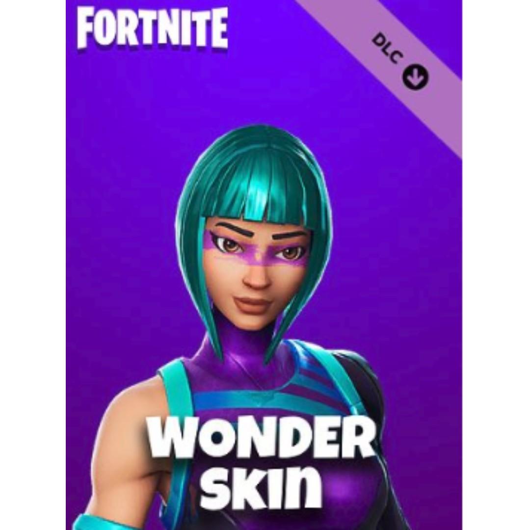 Fortnite Wonder Skin Key Video Gaming Video Games On Carousell