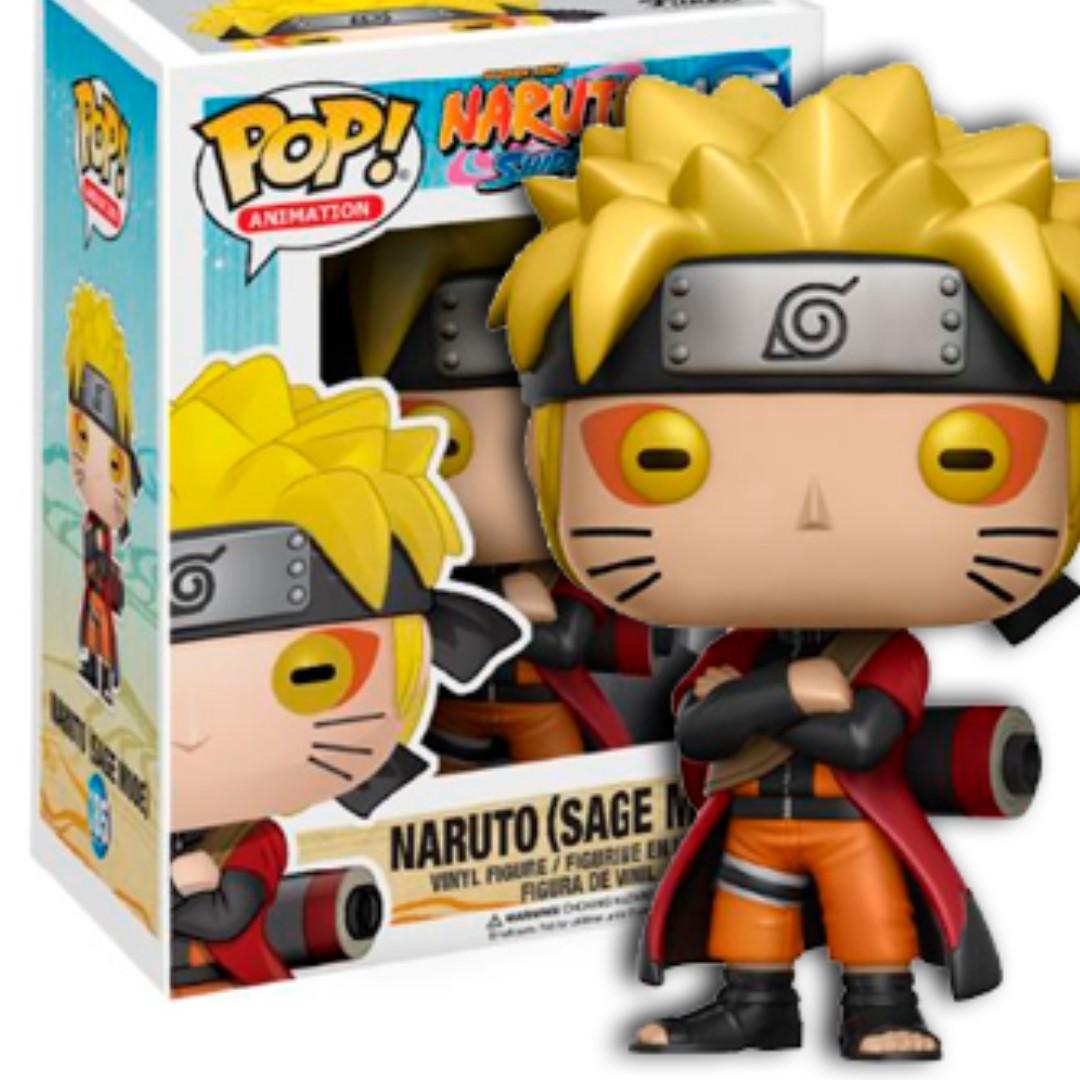 Funko Pop Naruto Sage Mode Toys Games Bricks Figurines On