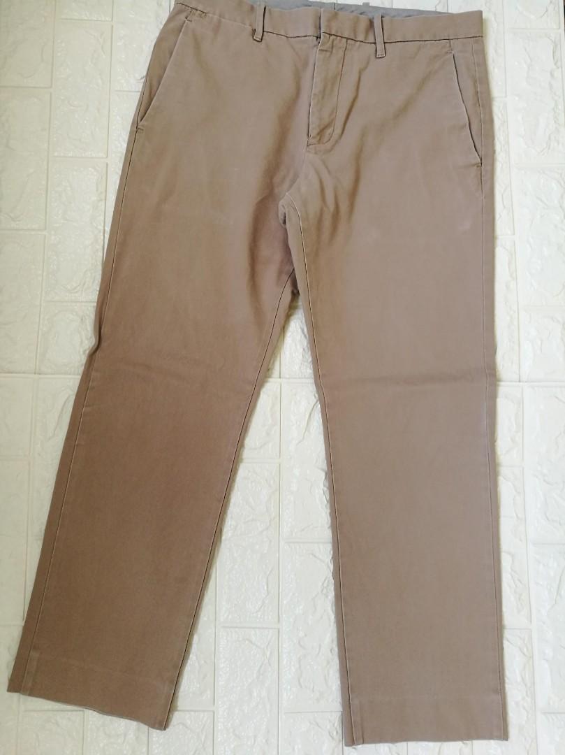 tailored gap khakis