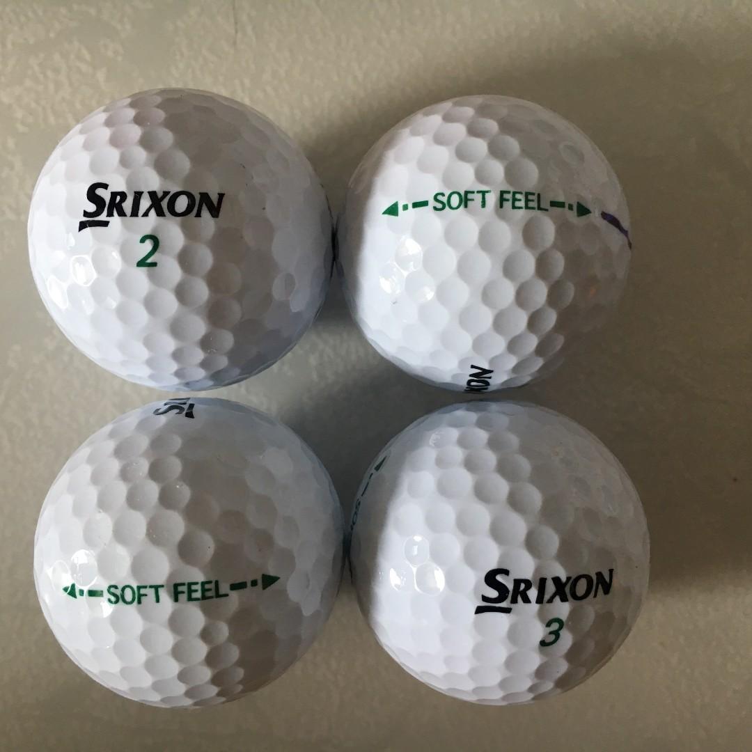 Used Golf Balls Srixon Soft Feel 100 Pc Sports Sports Games Equipment On Carousell