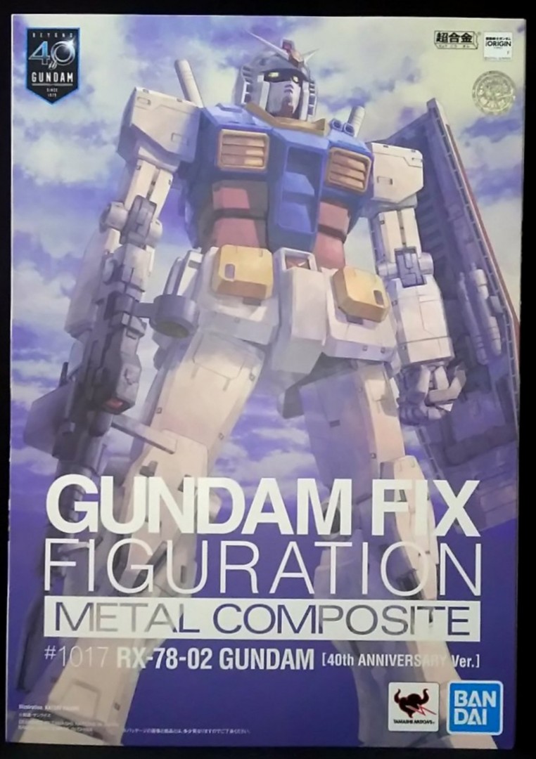 Gundam Fix Figuration Metal Composite Rx 78 02 Gundam 40th Anniversary Ver Hobbies Toys Toys Games On Carousell