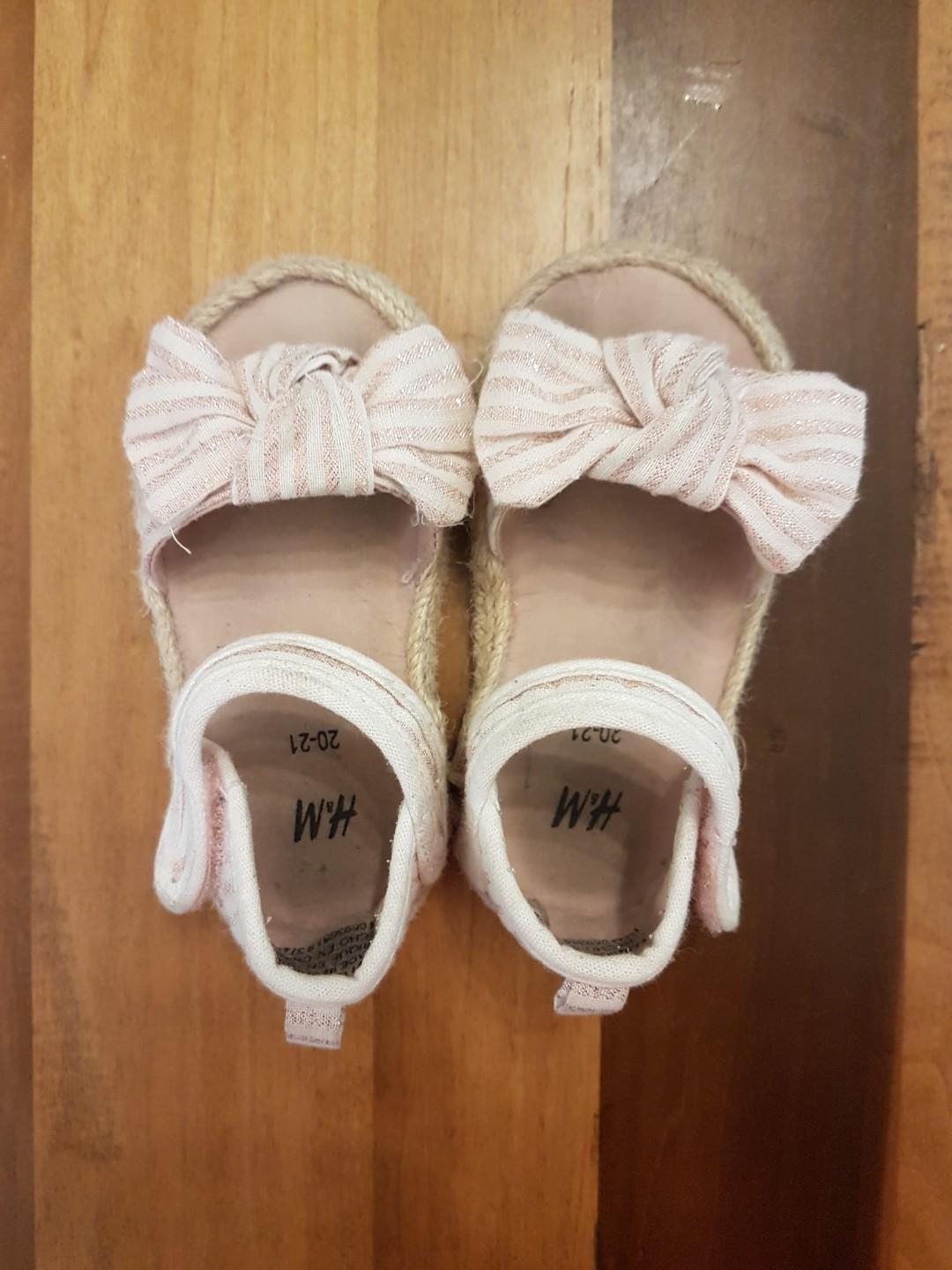 h&m baby girl sandals
