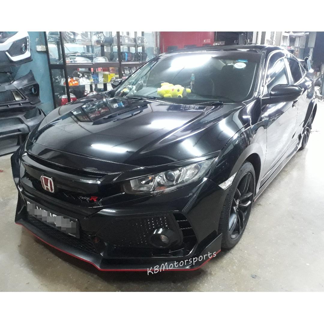 Honda Civic Fc Fk Typer Bodykit Conversion Car Accessories Accessories On Carousell