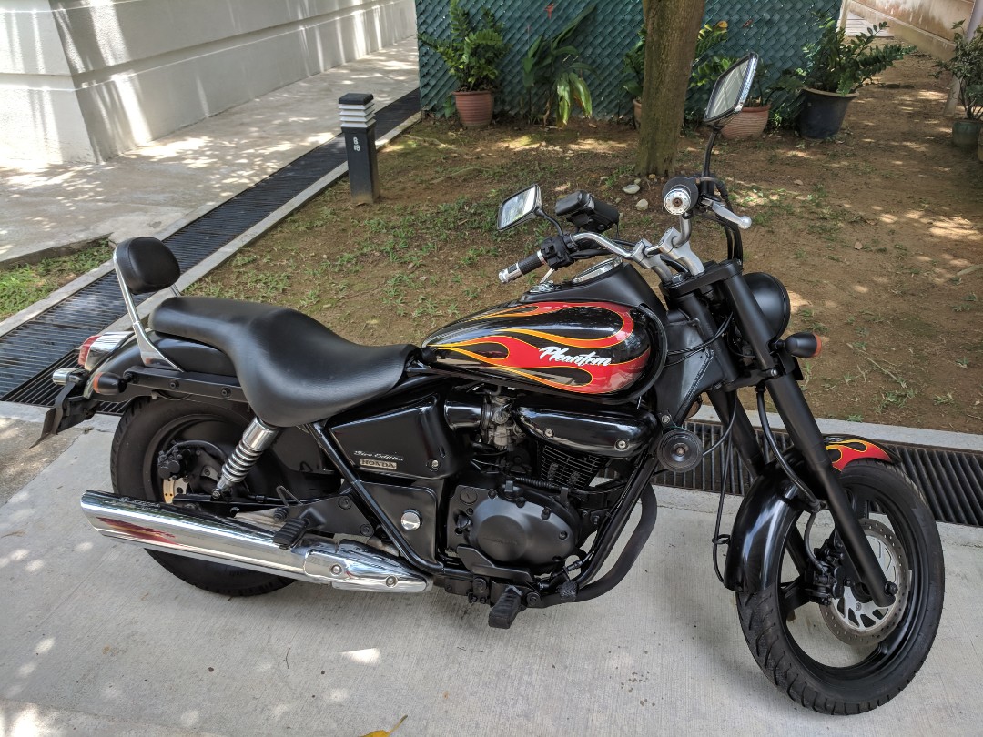 Honda Phantom Fire Edition Motorcycles Motorcycles For Sale Class 2b On Carousell