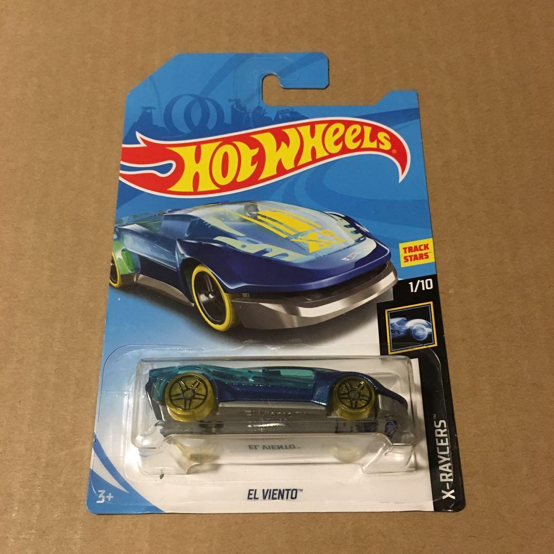 Hot Wheels El Viento Blue Yellow Treasure Hunt Th Toys Games