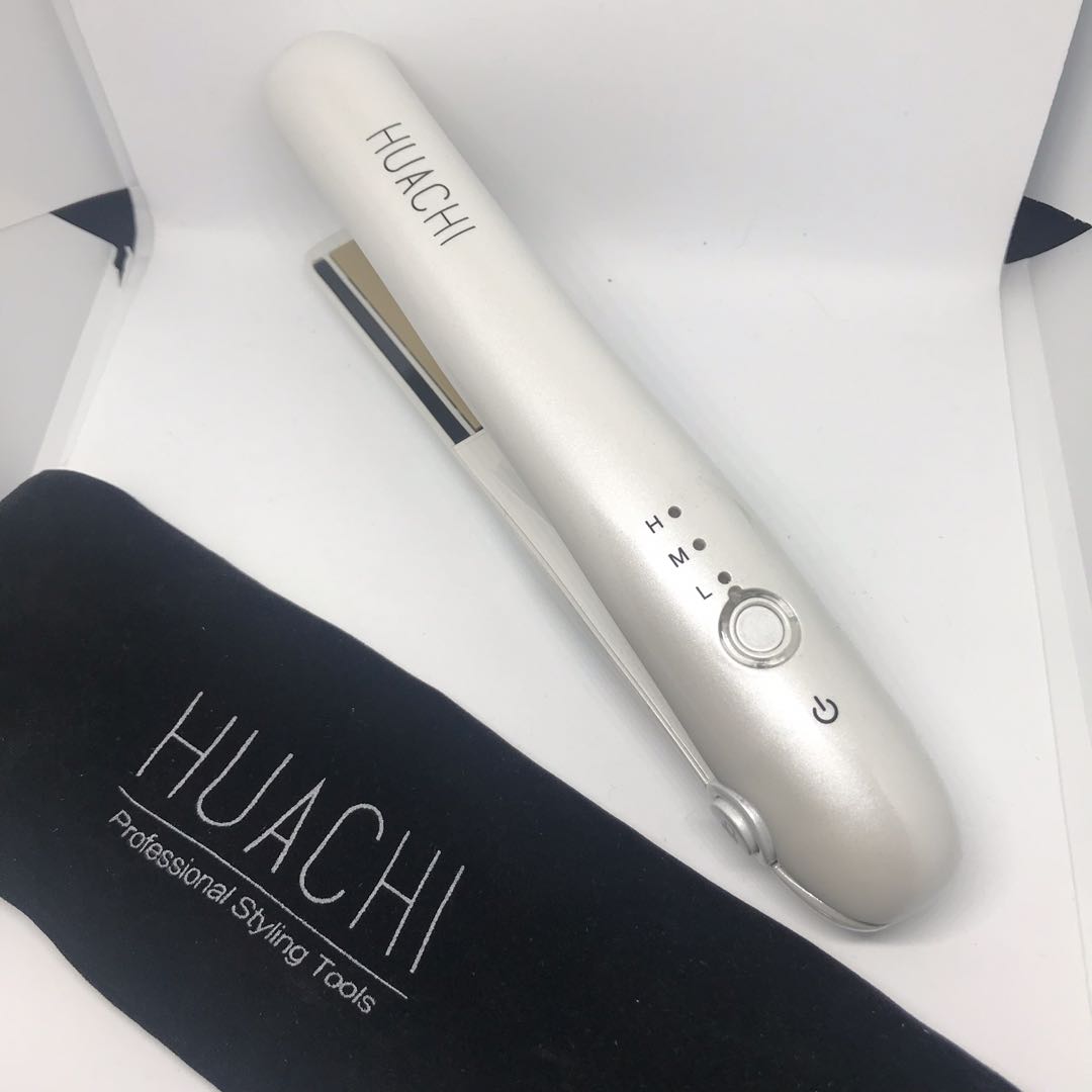 Huachi hair straightener rechargeable discount