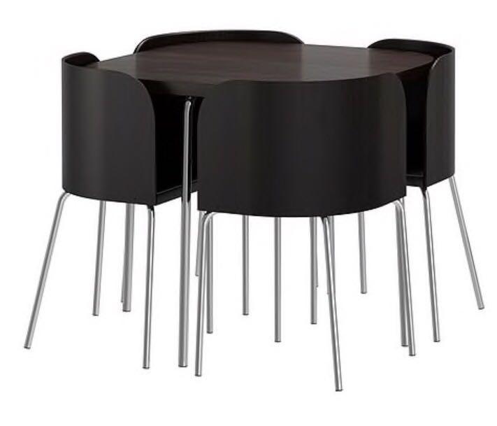 Ikea E Saving Table 4 Chair Set Very Good Condition Home Ikea E Saving Table 4 Chair Set