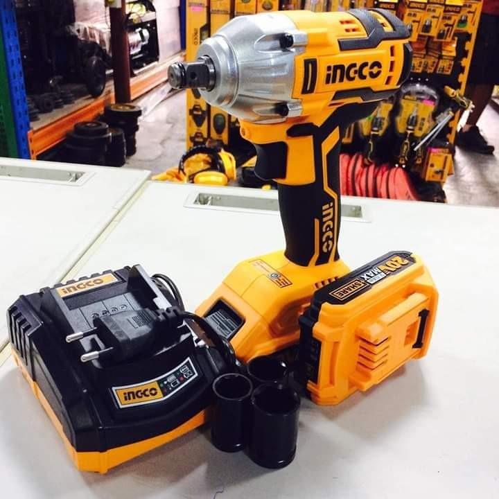 Ingco impact wrench best sale cordless