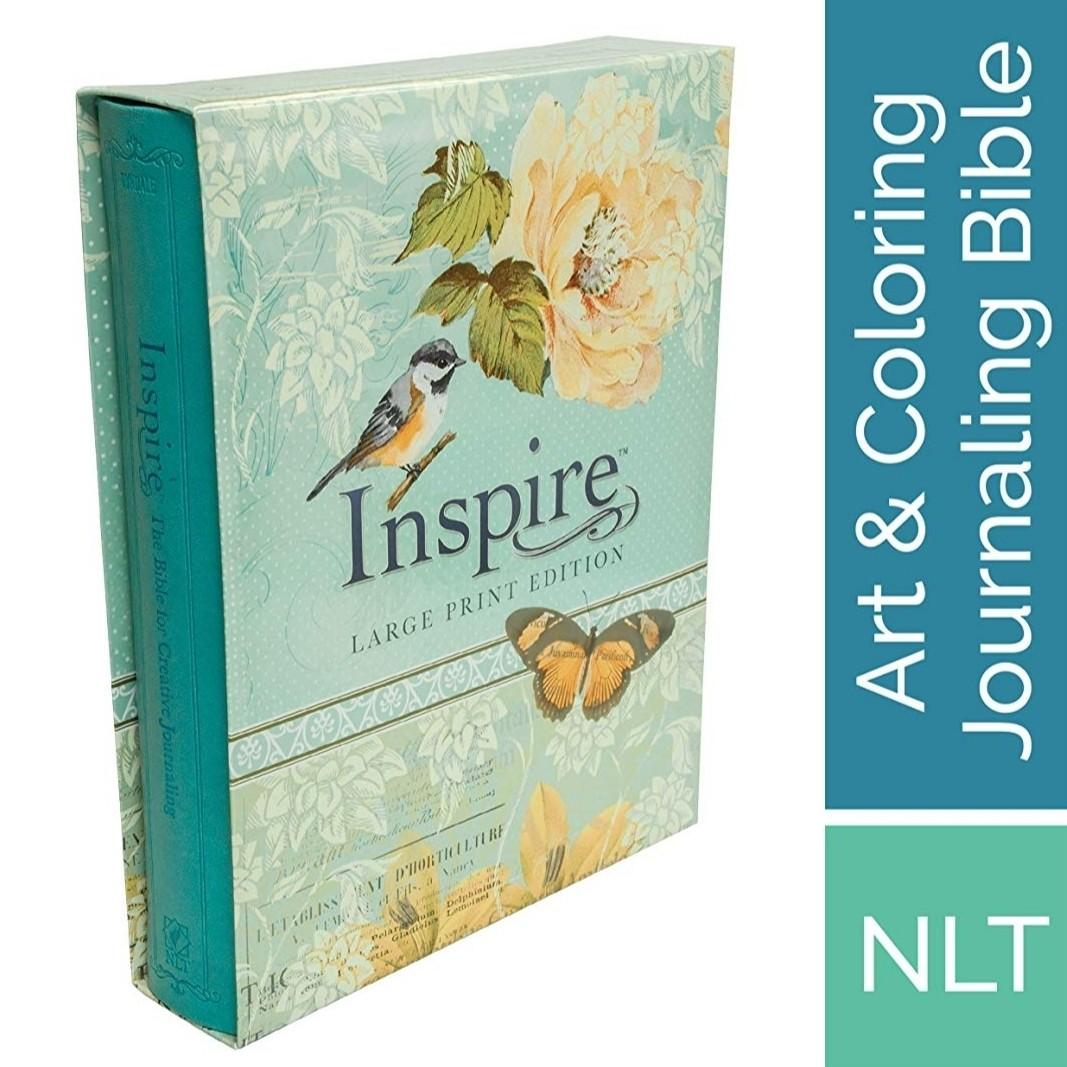 Bn Inspire Bible Large Print Nlt The Bible For Creative