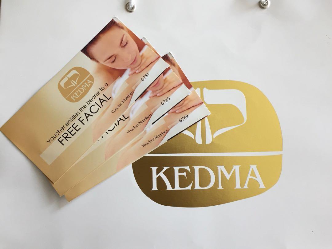Kedma Eye Cream with Facial Treatment Vouchers, Beauty & Personal Care
