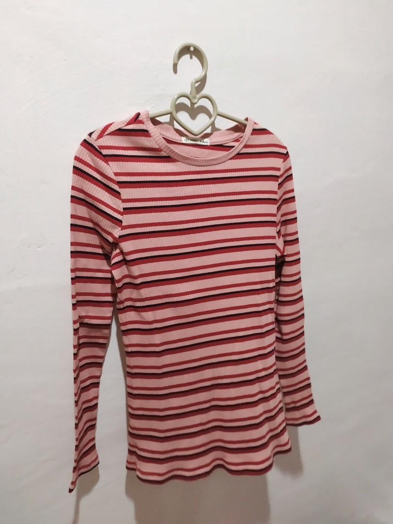buying cheap exclusive deals wholesale price Light Salmon Pink Striped Top on Carousell buying cheap exclusive deals wholesale price Light Salmon Pink Striped Top on Carousell