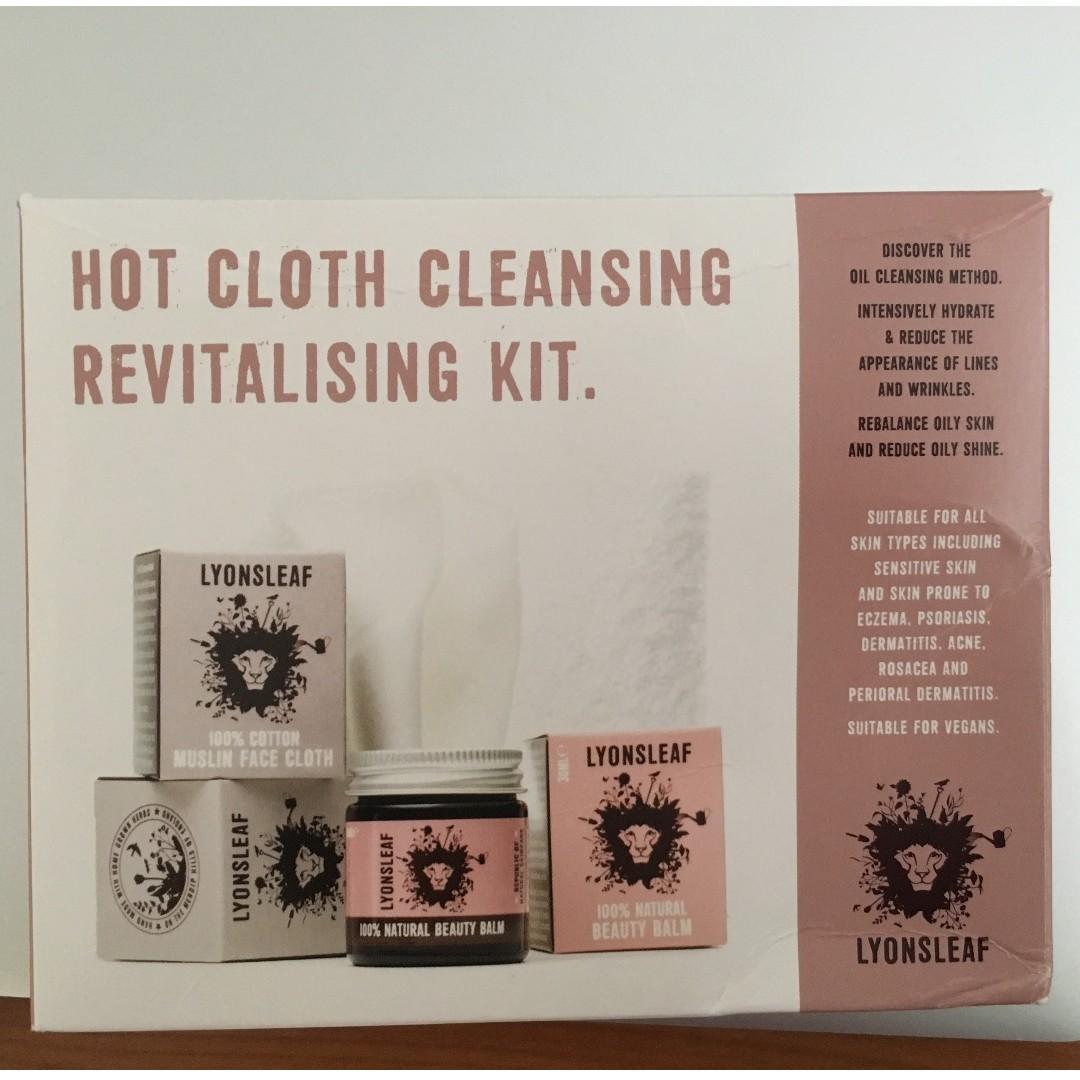Lyonsleaf Hot Cloth Cleansing Revitalising Kit Health Beauty