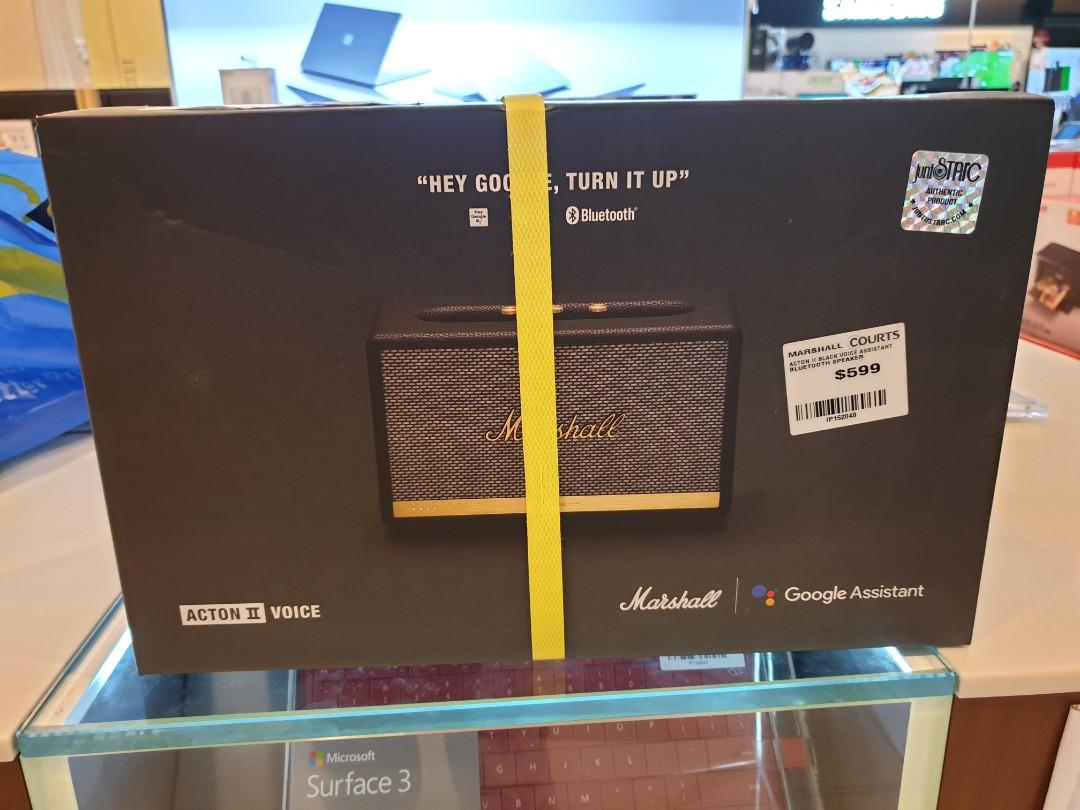 Marshall acton shop 2 google assistant