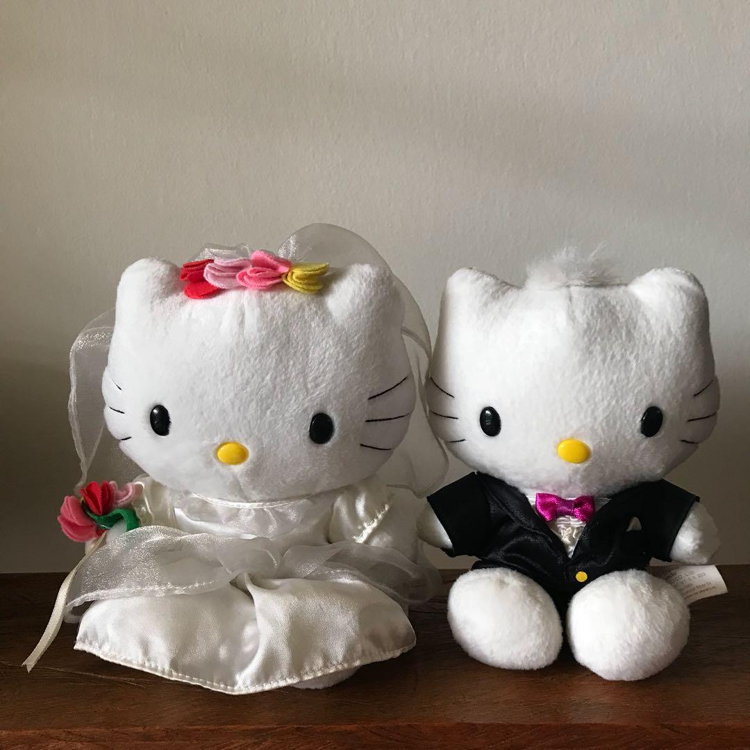 Hello kitty shop wedding plush